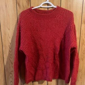 Joe Fresh red winter sweater